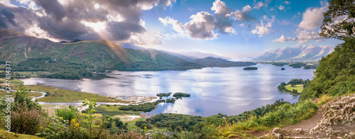 Fotomural Panorama of Derwentwater lake in Cumbria