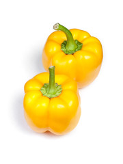 Poster - Two sweet yellow bell peppers