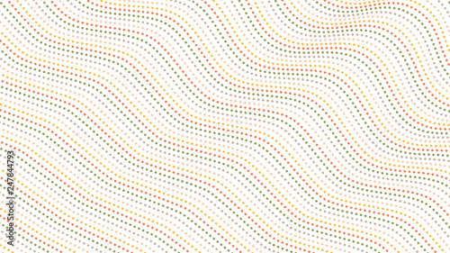 Ripple Waves Pattern Halftone Dot Background Texture