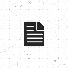Poster - Document, file, vector best flat icon