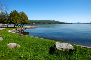 Wall Mural - The amazing Lake George in New York