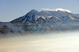 Fototapeta Na ścianę - Smog in the Valley Below Mt. Timpanogos - Utah