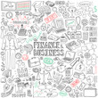 © primiaou - Finance and business doodle set. Vector drawings isolated on white background.