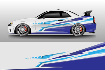 Car decal wrap company designs vector . Livery wrap company , van , cargo, truck .