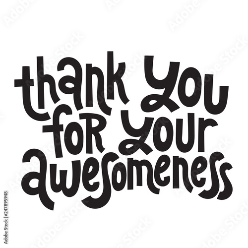 Fotografía Thank you quotes and stickers