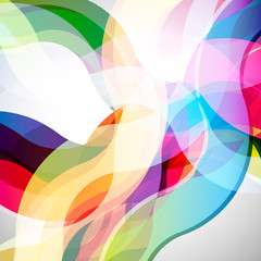 Poster - abstract  background with design elements. vector
