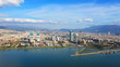 Izmir skyline. Izmir is the 3rd largest city in Turkey. 