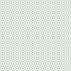 Poster - seamless guilloche background pattern, green, vector protective mesh for valuable documents, seamless guilloche patterned mesh