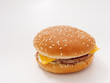 © makam1969 - fast food small burger on white background