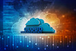 © meenkulathiamma - 3d rendering technology Cloud computing