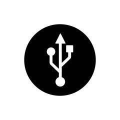 Poster - USB symbol icon vector