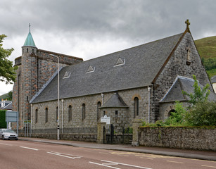 Wall Mural - Schottland - Fort William - St. Mary's Church