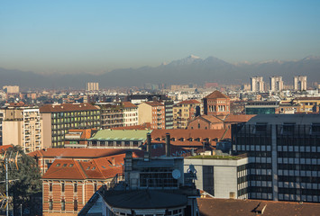 Wall Mural - Milan skyline with modern skyscrapers in Porto Nuovo business district, Italy