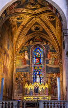Altarpiece Redeemer Strozzi Chapel Santa Maria Novella Church Florence Italy