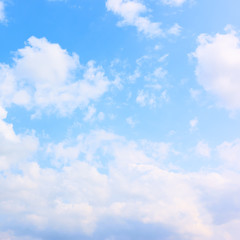 Wall Mural - white heap clouds