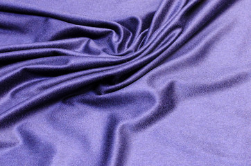 Wall Mural - Costume fabric in blue cashmere and wool