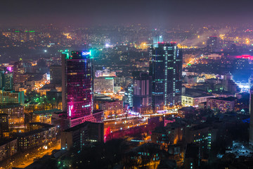 Canvas Print - Night in Kiev