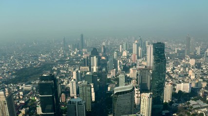 Wall Mural - Aerial Panorama of Bangkok