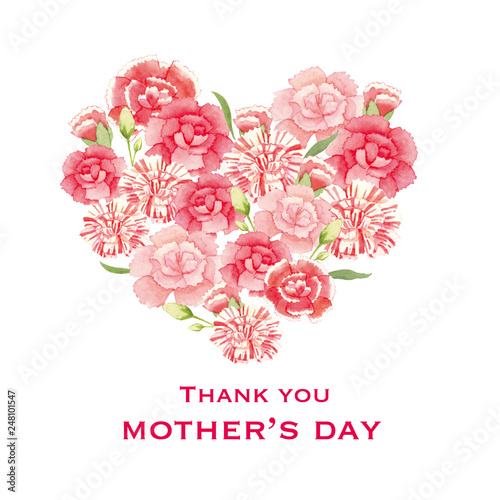 母の日 ポスター Stock Illustration Adobe Stock