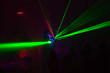© Elena Noeva - Colorful lights show. Laser show in motion in dark