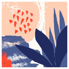 Poster - Hand Drawn Abstract Art Design
