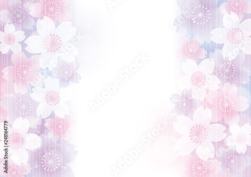 桜 春 グラデーション フレーム 背景 紫 Buy This Stock Vector And Explore Similar Vectors At Adobe Stock Adobe Stock