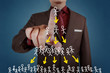 © airdone - Pyramid Scheme in Business Concept