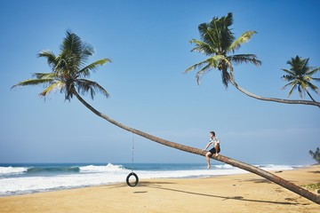 Wall Mural - Relaxation on the beach