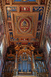 Rome, St. John Lateran Basilica (Basilica di San Giovanni in Laterano), church ceiling with its wonderful decorations
