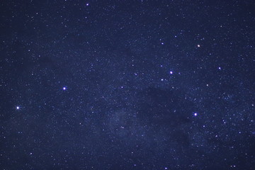 Wall Mural - alpha centauri on the left, southern cross on the right with dark nebula coal sack nearby at new zea