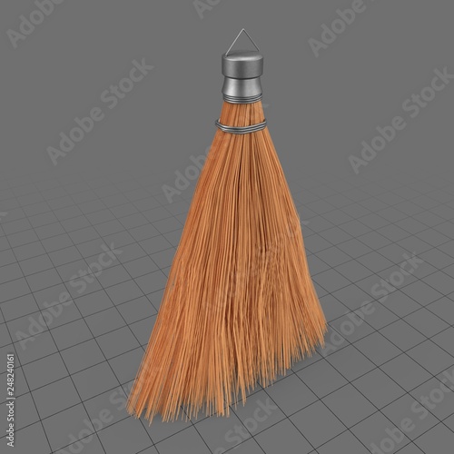 Whisk Broom Stock 3d Asset Adobe Stock