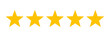 Five stars rating