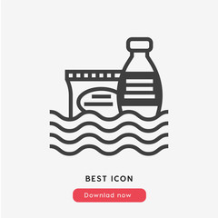 Aufkleber - clean set icon vector
