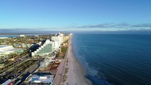 Daytona Beach, Florida, USA Drone Aerial View