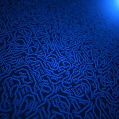 Poster - Computer circuit board