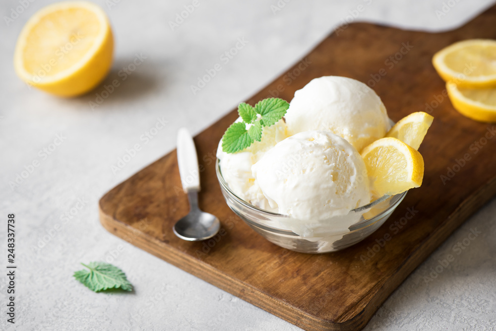 Lemon Ice Cream