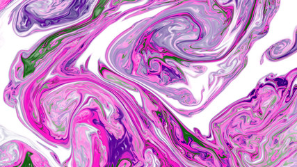  Fluid Art. Abstract colorful background,  Mixing paints. Modern art.