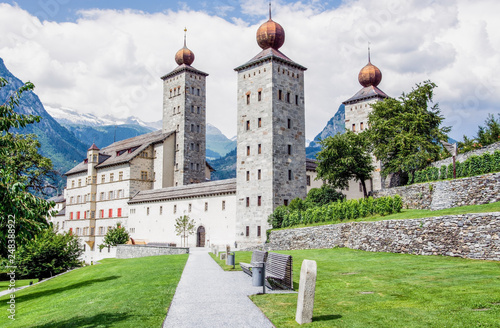 Fotografía Stockalperschloss, Brig, Schweiz