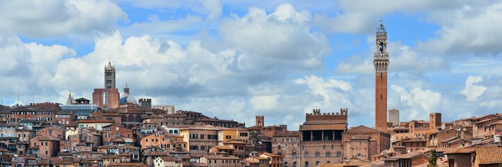 Wall Mural - Siena panorama