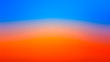 Abstract blur orange and blue gradient bakcground