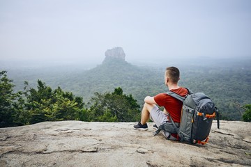 Wall Mural - Sigiriya rock formation