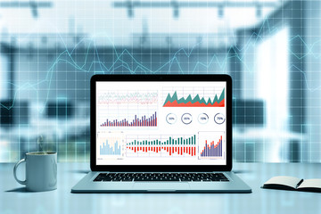 Poster - Trade and finance concept