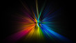 Colorful abstract Star burst explosion background