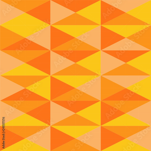Seamless repeating background of triangles, squares and lines.