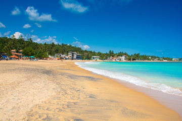 Wall Mural - Unawatuna Beautiful beach in Sri Lanka. 