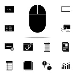 Aufkleber - computer mouse icon. web icons universal set for web and mobile