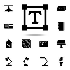 Aufkleber - editing text sign icon. web icons universal set for web and mobile