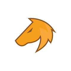 Poster - Horse character logo