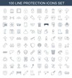© HN Works - protection icons