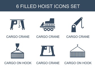 Poster - 6 hoist icons